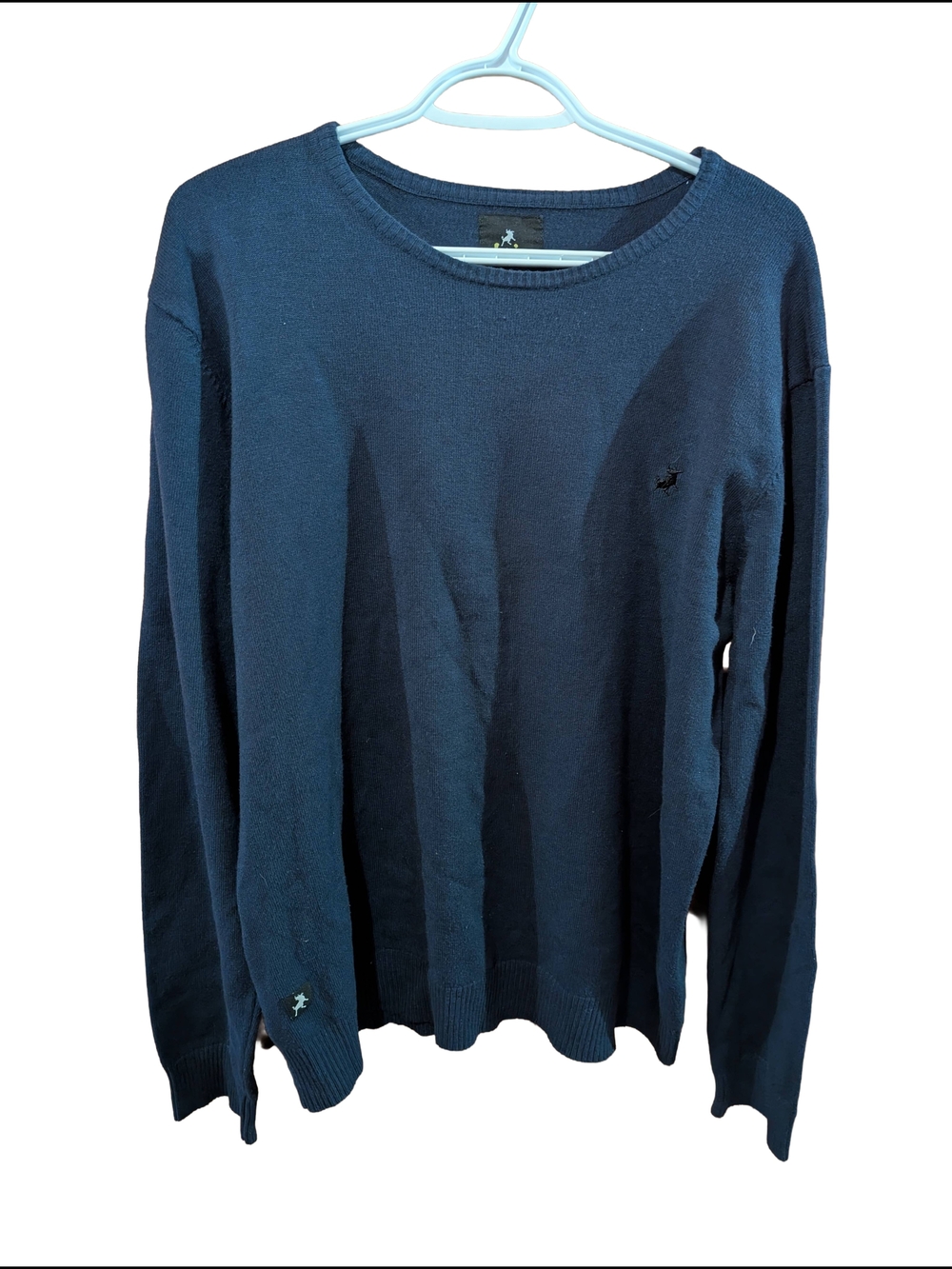 Lois Men's Navy Crewneck Sweater